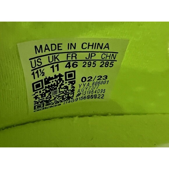 Adidas X Crazyfast+ FG 'Crazyrush Pack' White/Lime Cleats Mens Size 11.5 GY7377 - Picture 7 of 9